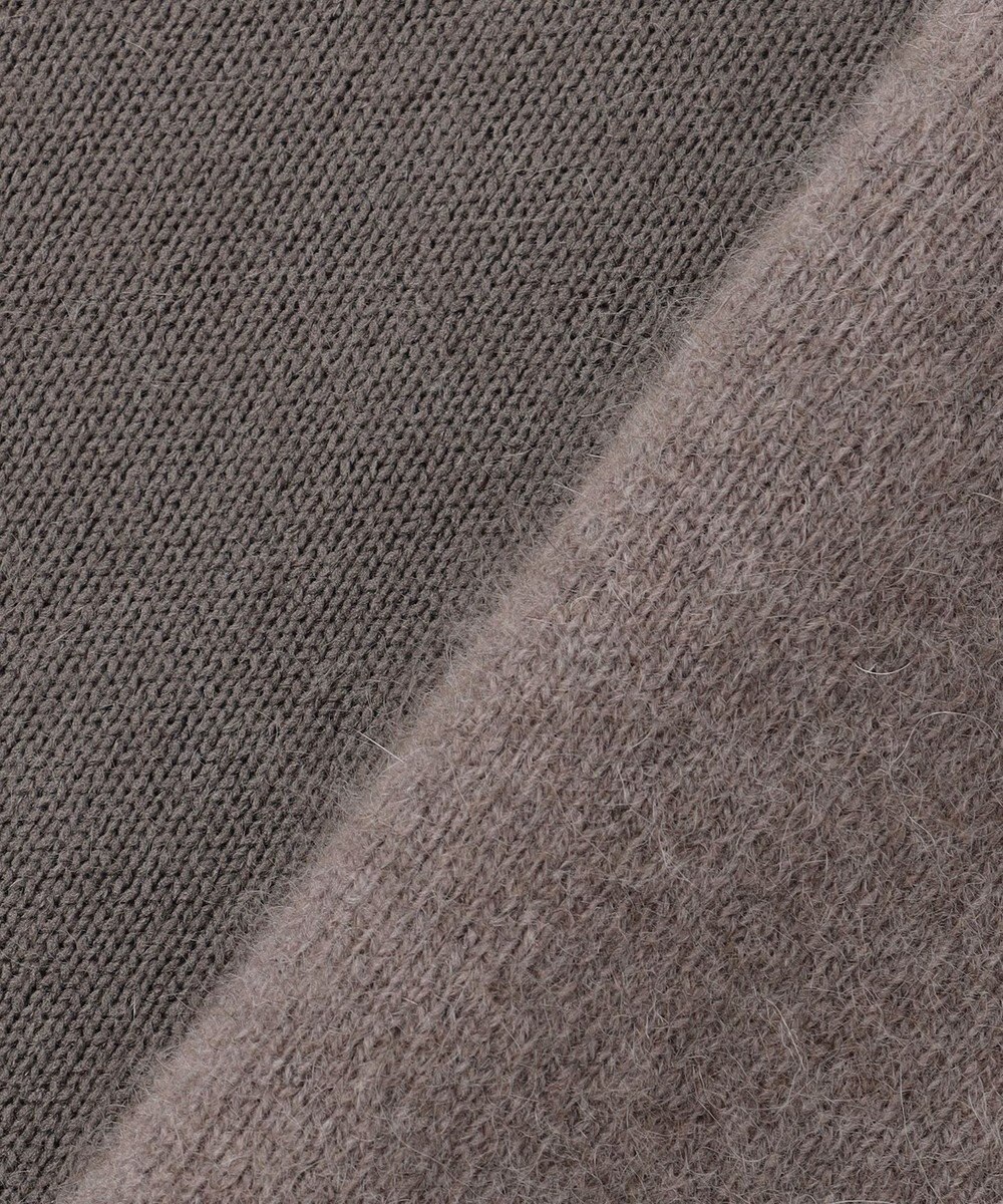 組曲 L 【加藤ローサさん着用】フラッフィーファーニット ジャケット 