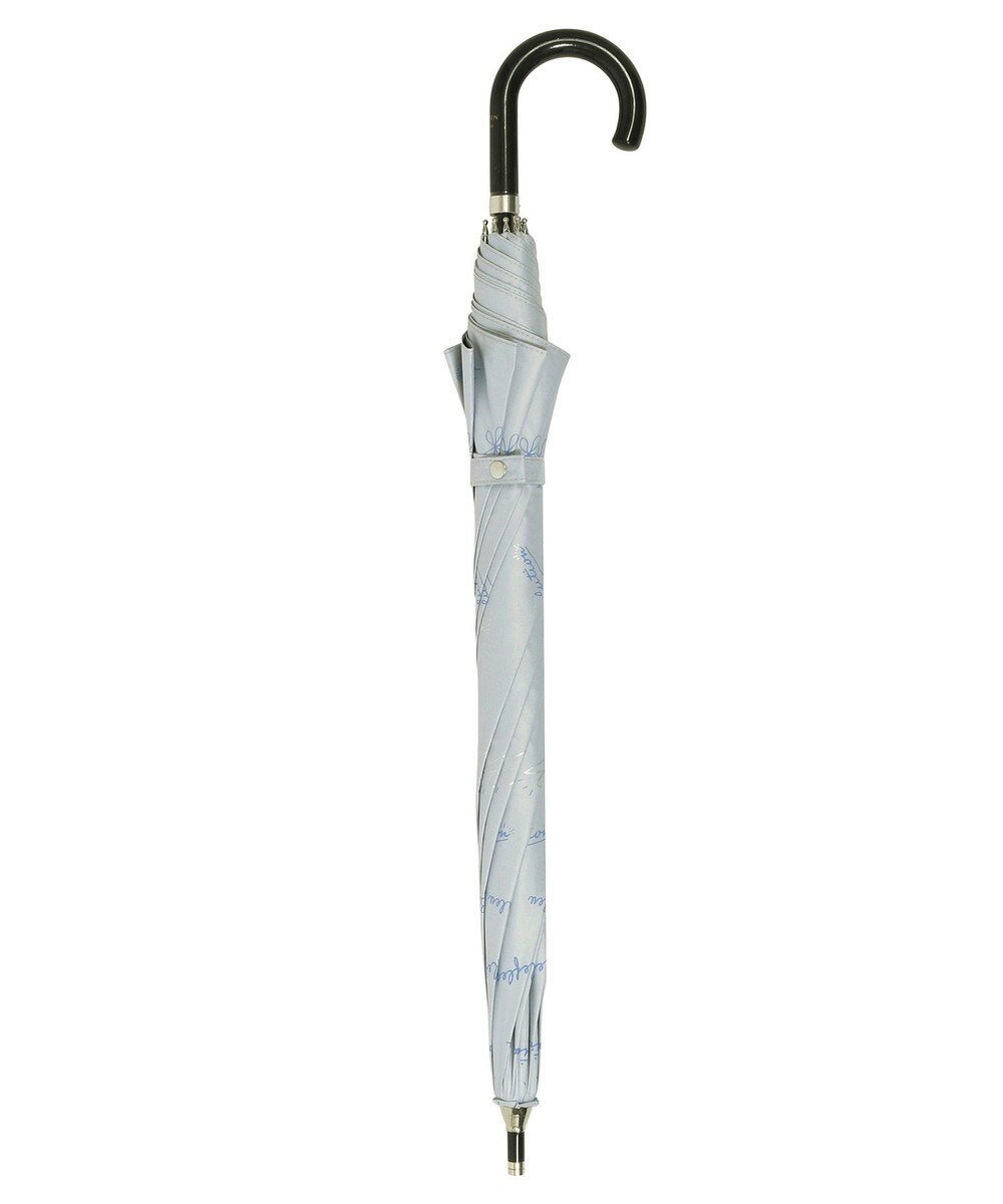 MOONBAT 【一級遮光/晴雨兼用】LANVIN en Bleu (ランバン オン ブルー) 長傘 日傘 ラインドローイング 遮光 遮熱 UV 