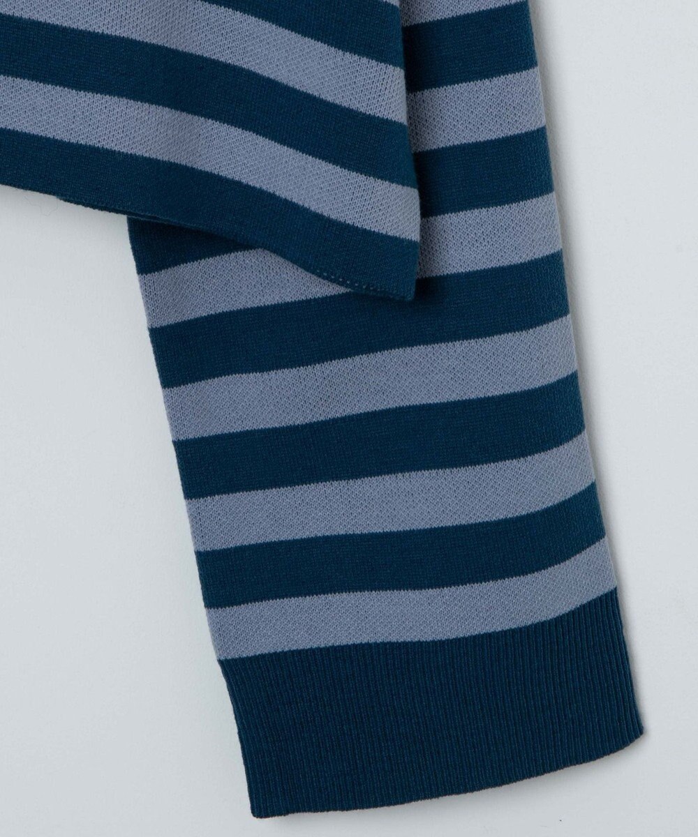 WEGO ボーダーニットポロ 