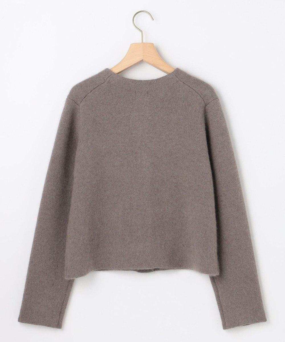 組曲 L 【加藤ローサさん着用】フラッフィーファーニット ジャケット 