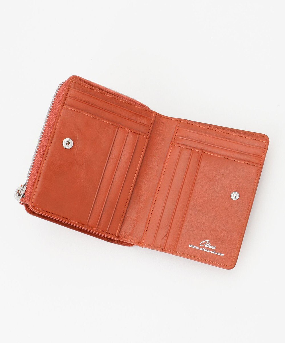 UNBILLION Otias オイルカウレザーL字ZIPミドルウォレット 