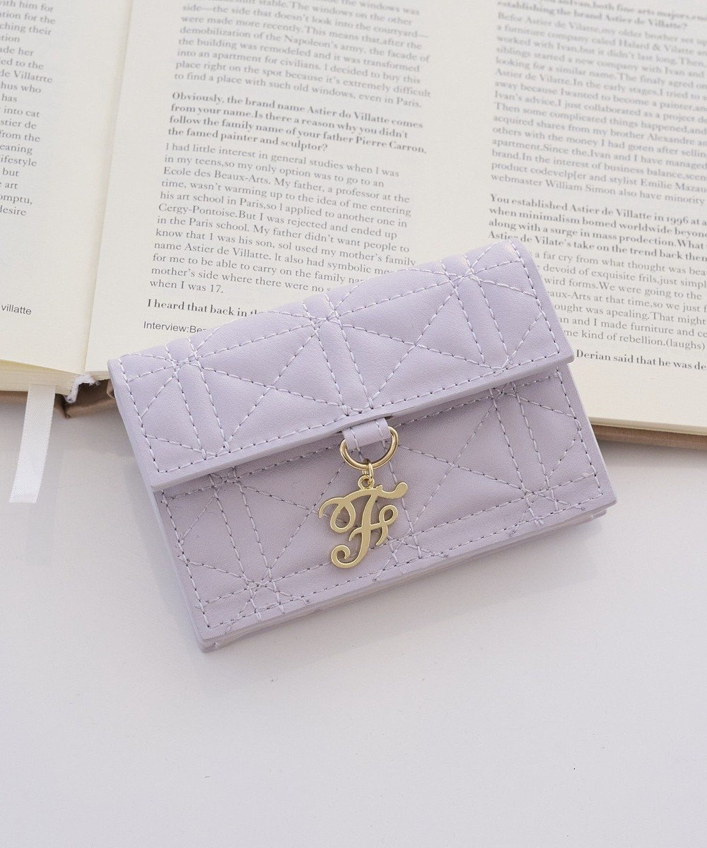 Maison de FLEUR キルティングカードケース 