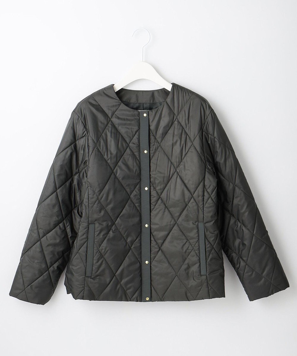 J.PRESS LADIES L 30デニール高密度タフタII キルティングコート 