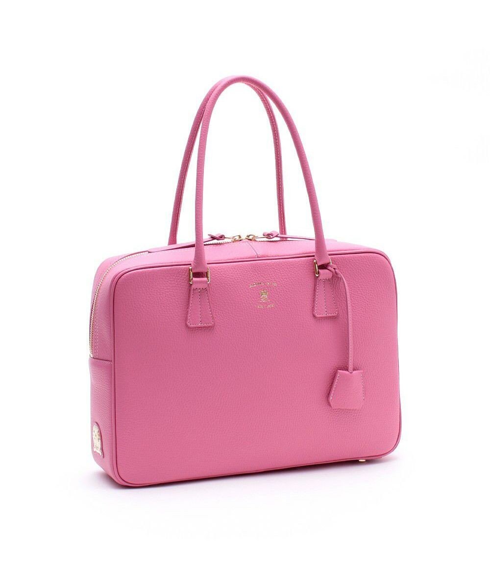 A.D.M.J. 【A4対応】お受験  牛革シュリンクボストンバッグ 