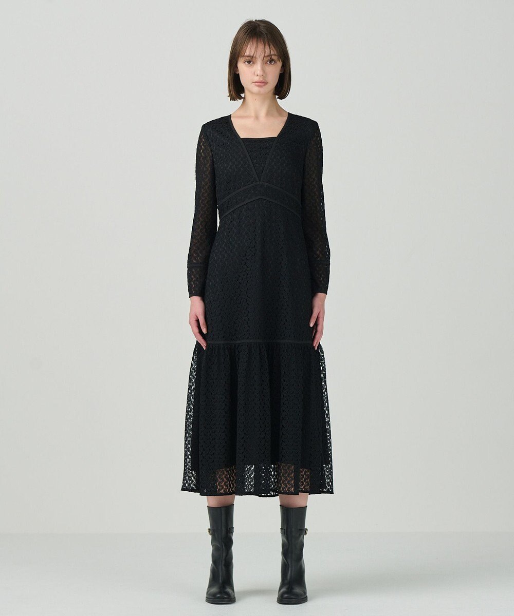 GRACE CONTINENTAL レースロングワンピース 