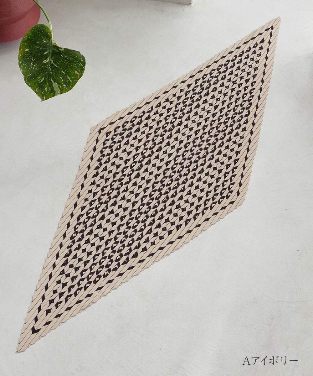 Tiaclasse 【選べる柄タイプ】プリーツスカーフ 