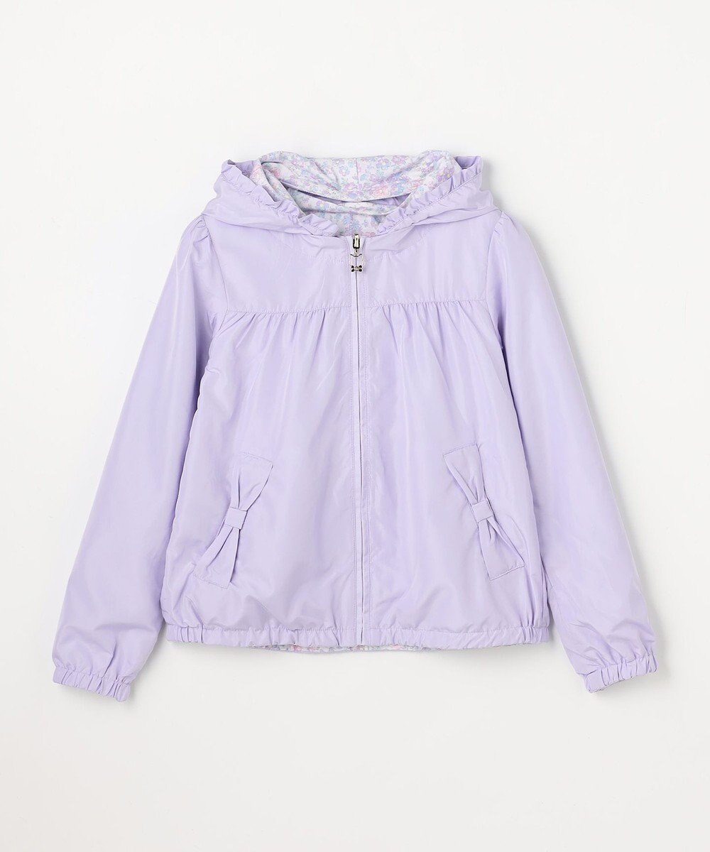 ANY KIDS 【フード取り外し/洗濯機可能】撥水加工リバーシブルゾン 