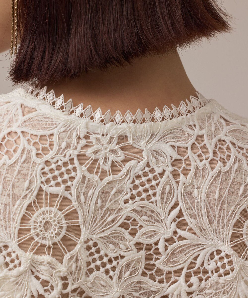 GRACE CONTINENTAL レース刺繍ベスト 