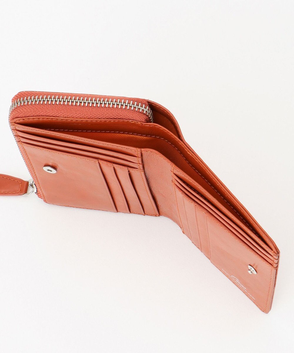 UNBILLION Otias オイルカウレザーL字ZIPミドルウォレット 