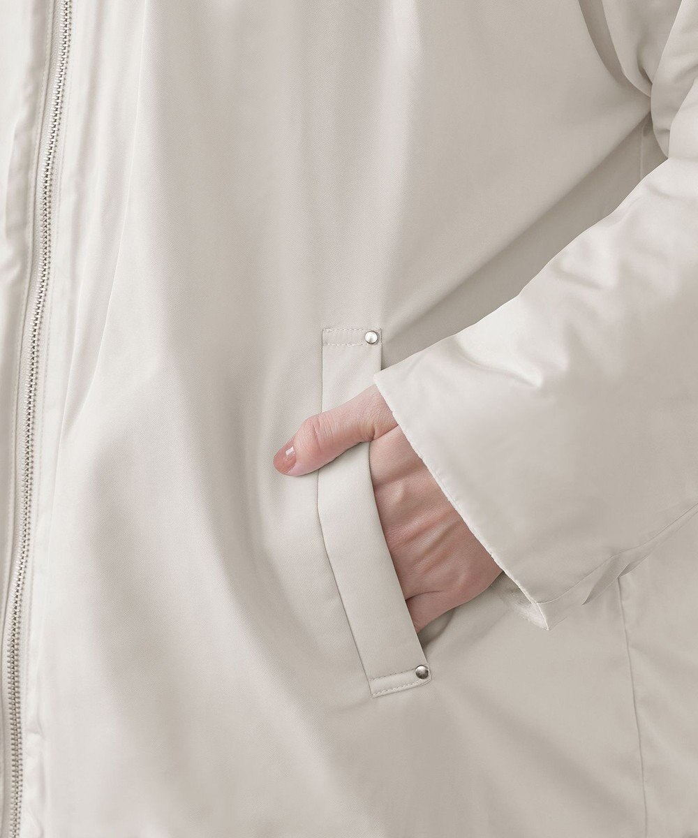 Tiaclasse 【リバーシブル】表裏2WAYベロアキルティングブルゾン 