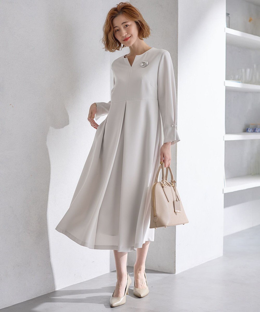 23区 S 【VERYコラボ 】トリアセダブルジョーゼット ワンピース 