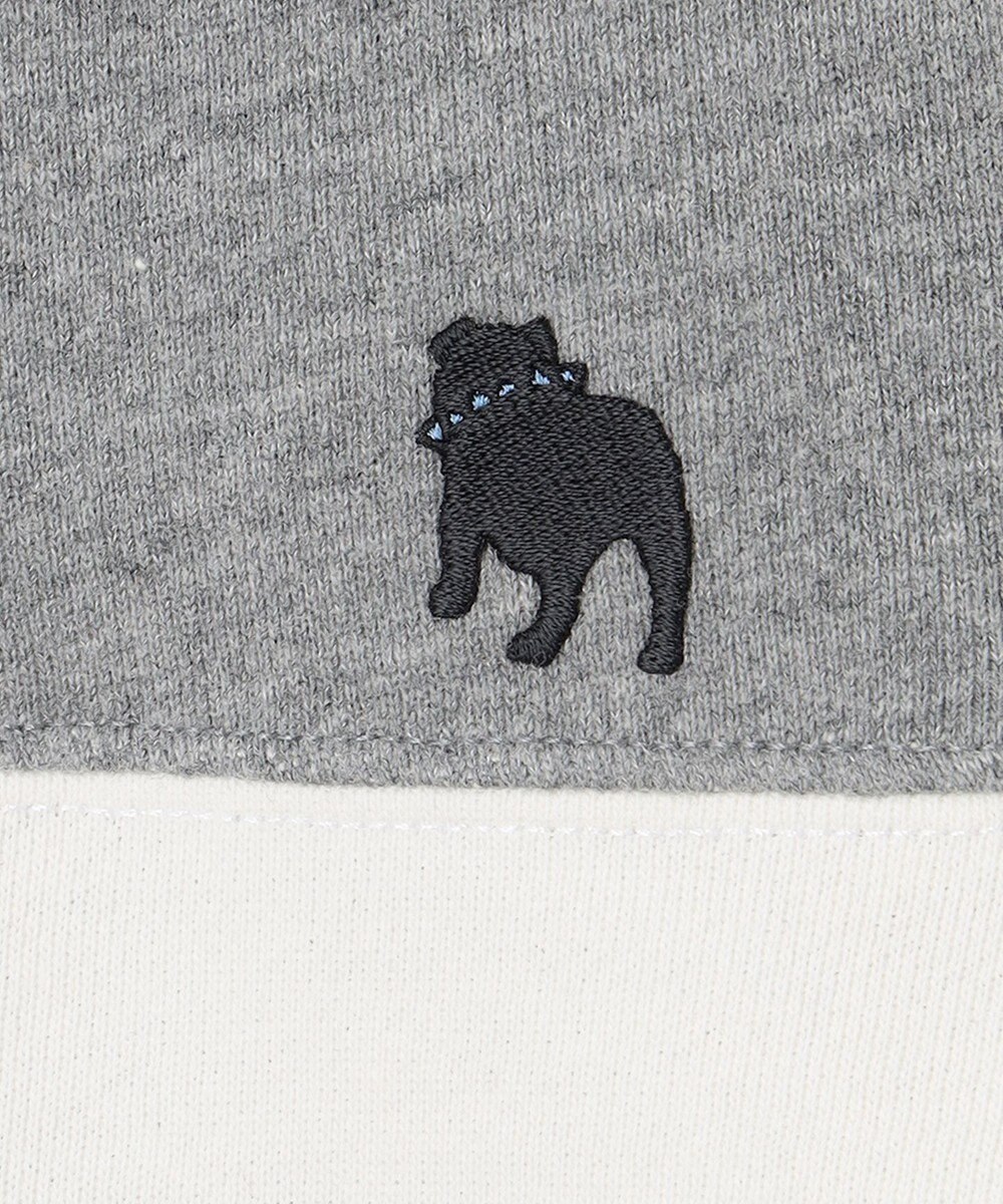 J.PRESS KIDS 【100-130cm】ブル刺繍 ブロッキングトレーナー 