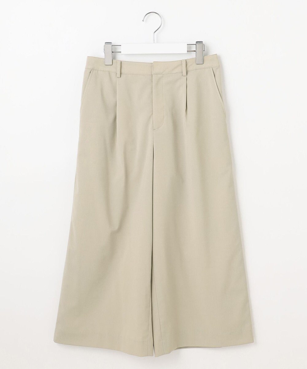 J.PRESS LADIES 【洗える】GORIAN TWILL クロップド パンツ 