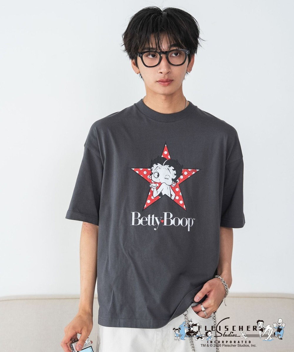WEGO 【ベティ・ブープ/ユニセックス着用ITEM/SMLサイズ展開】キャラクターズグラフィックT4（SS） 