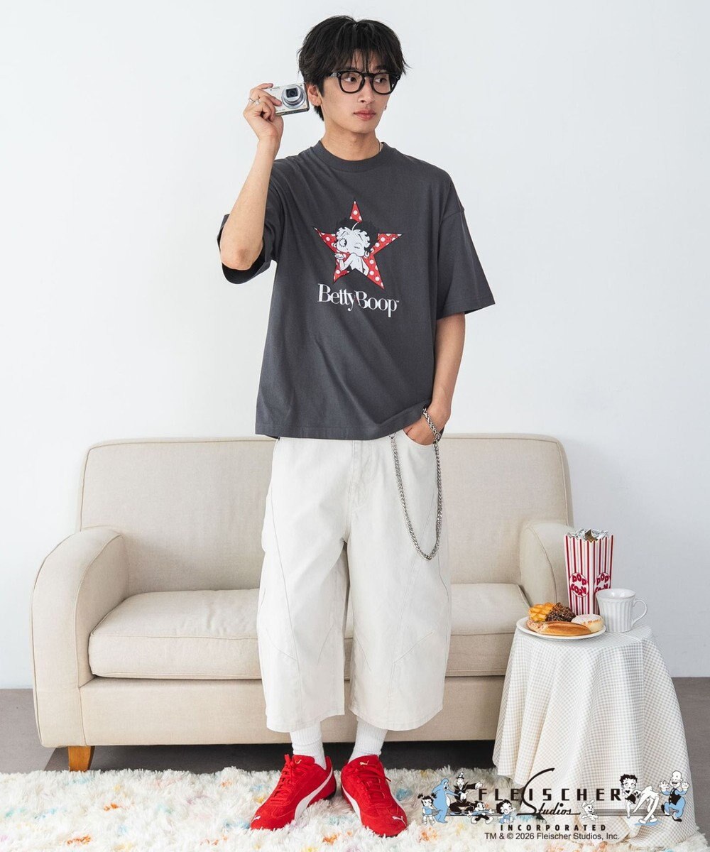 WEGO 【ベティ・ブープ/ユニセックス着用ITEM/SMLサイズ展開】キャラクターズグラフィックT4（SS） 