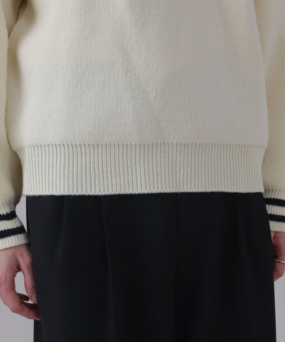 WEGO 【ユニセックス着用ITEM】ワンポイント刺繍ニットポロ 