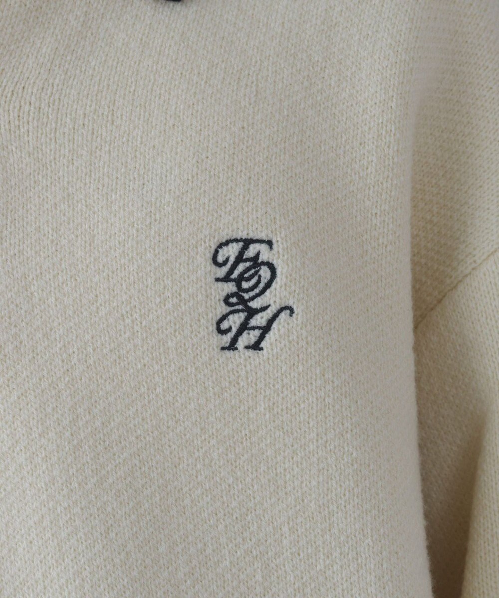 WEGO 【ユニセックス着用ITEM】ワンポイント刺繍ニットポロ 