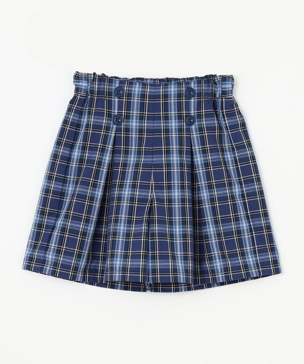組曲 KIDS 【110-140㎝】チェック ショートパンツ 