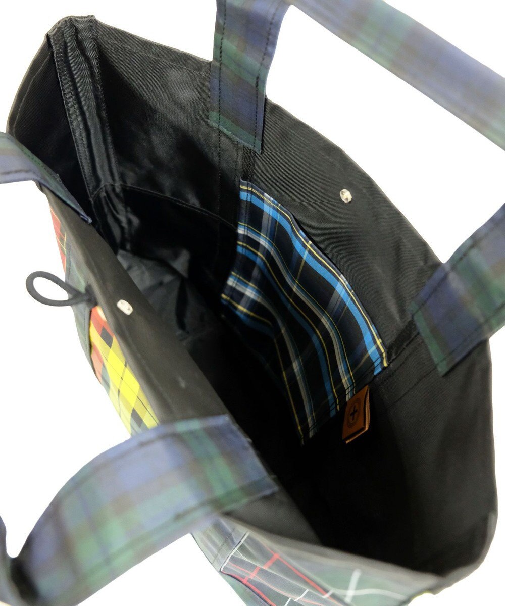 +RING 【水・汚れに強い】【A4サイズ収納】撥水トートバッグ M CHK SR256 