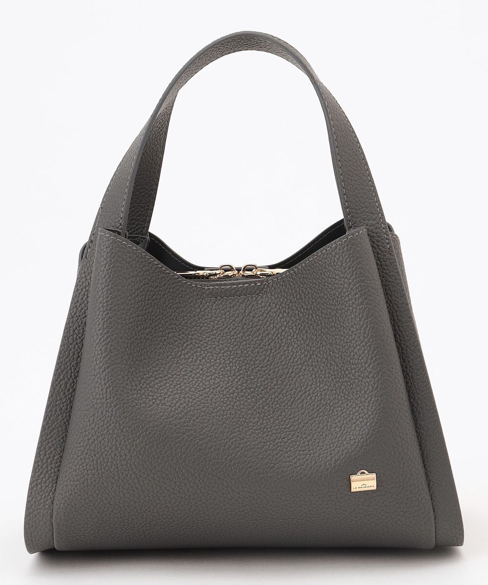 LA BAGAGERIE ソフトシュリンク2WAYハンドバッグ small 