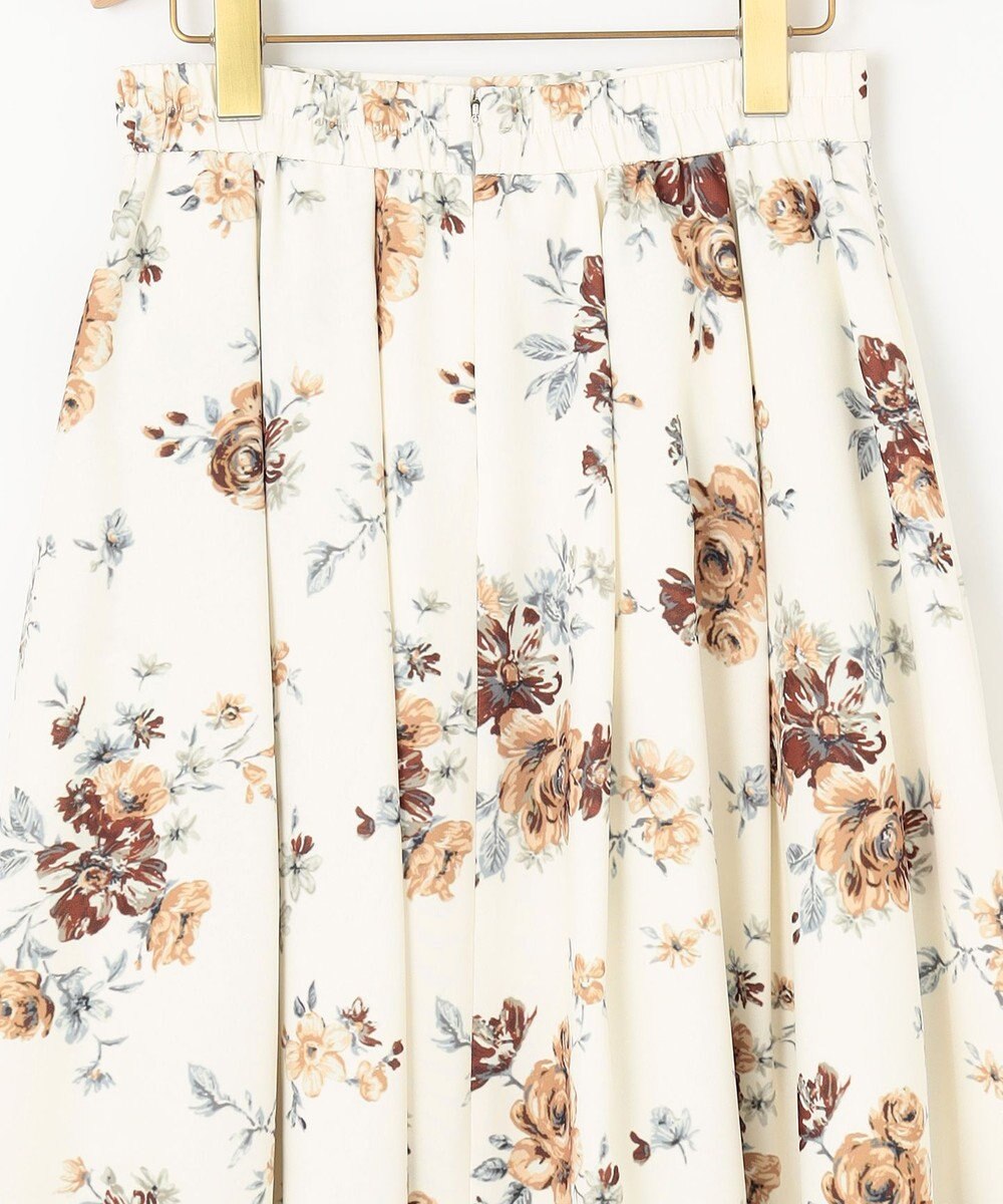 組曲 ローズシックプリント スカート 
