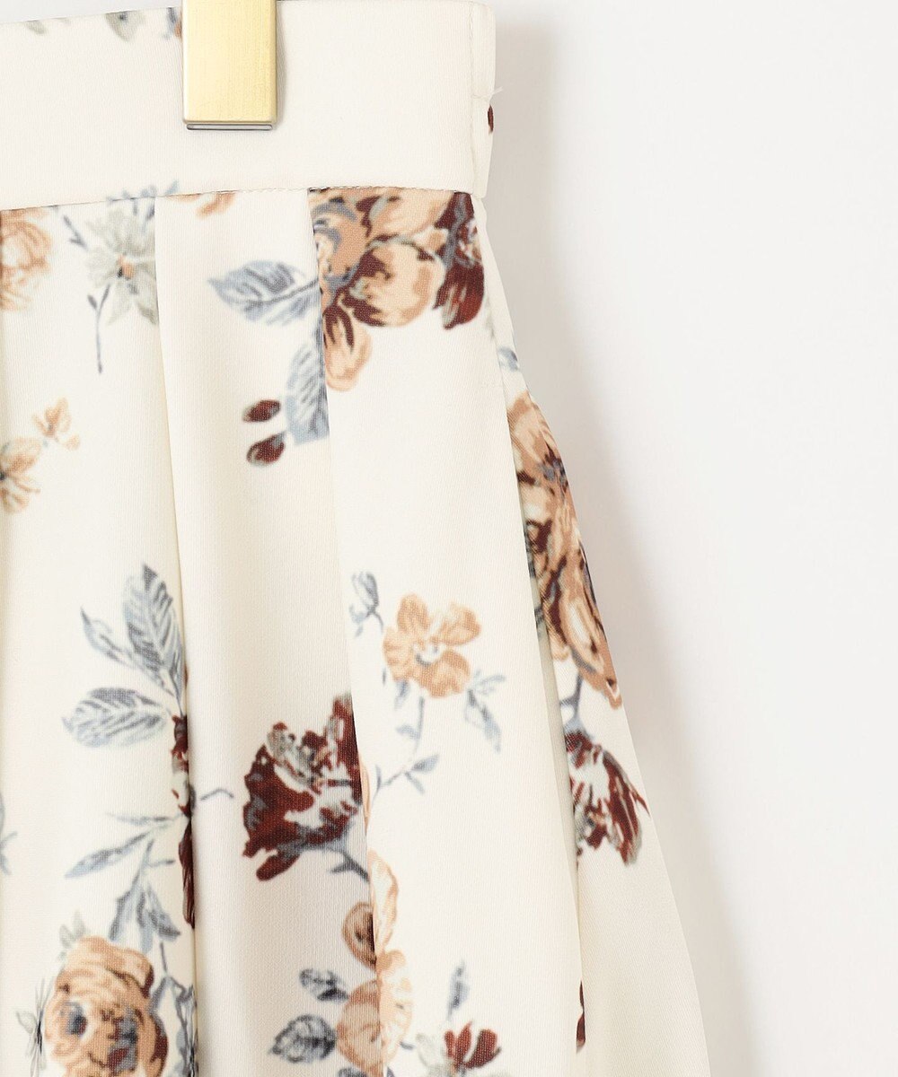 組曲 ローズシックプリント スカート 