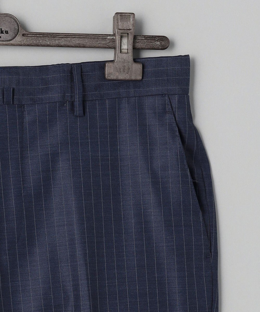 GOTAIRIKU 【Loro Piana Fabric】365 通年 3ピーススーツ(ネイビーストライプ) 