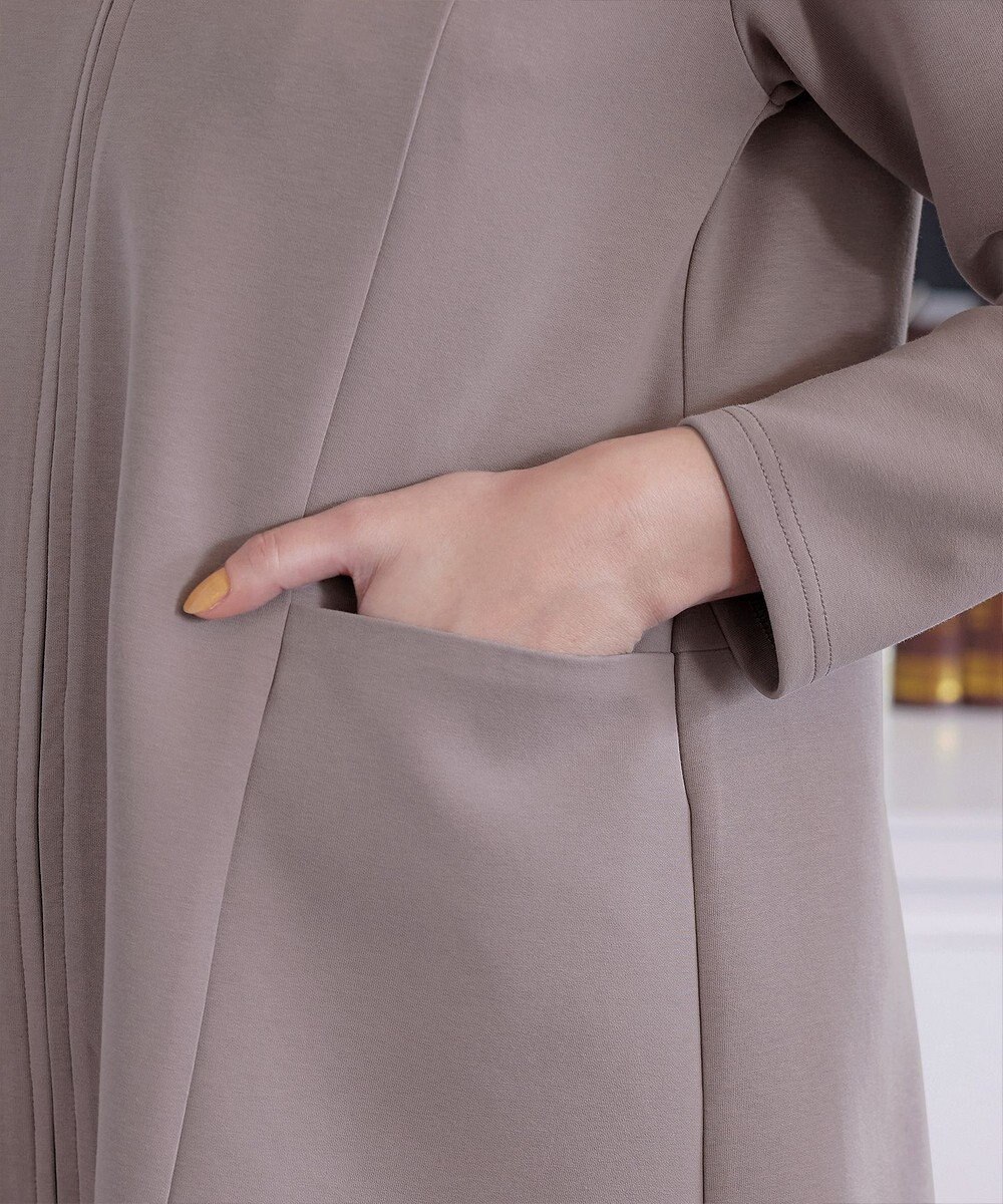 Tiaclasse L 【洗える】ソフトダンボールバックフレアフーディー 