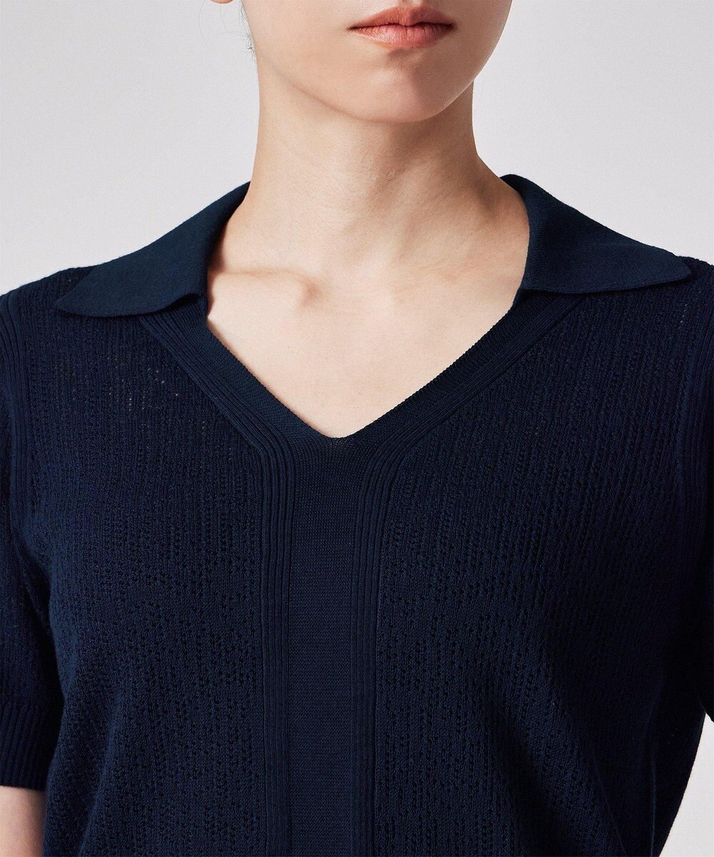 Paul Smith 【洗える】アイレット スキッパー ニット 