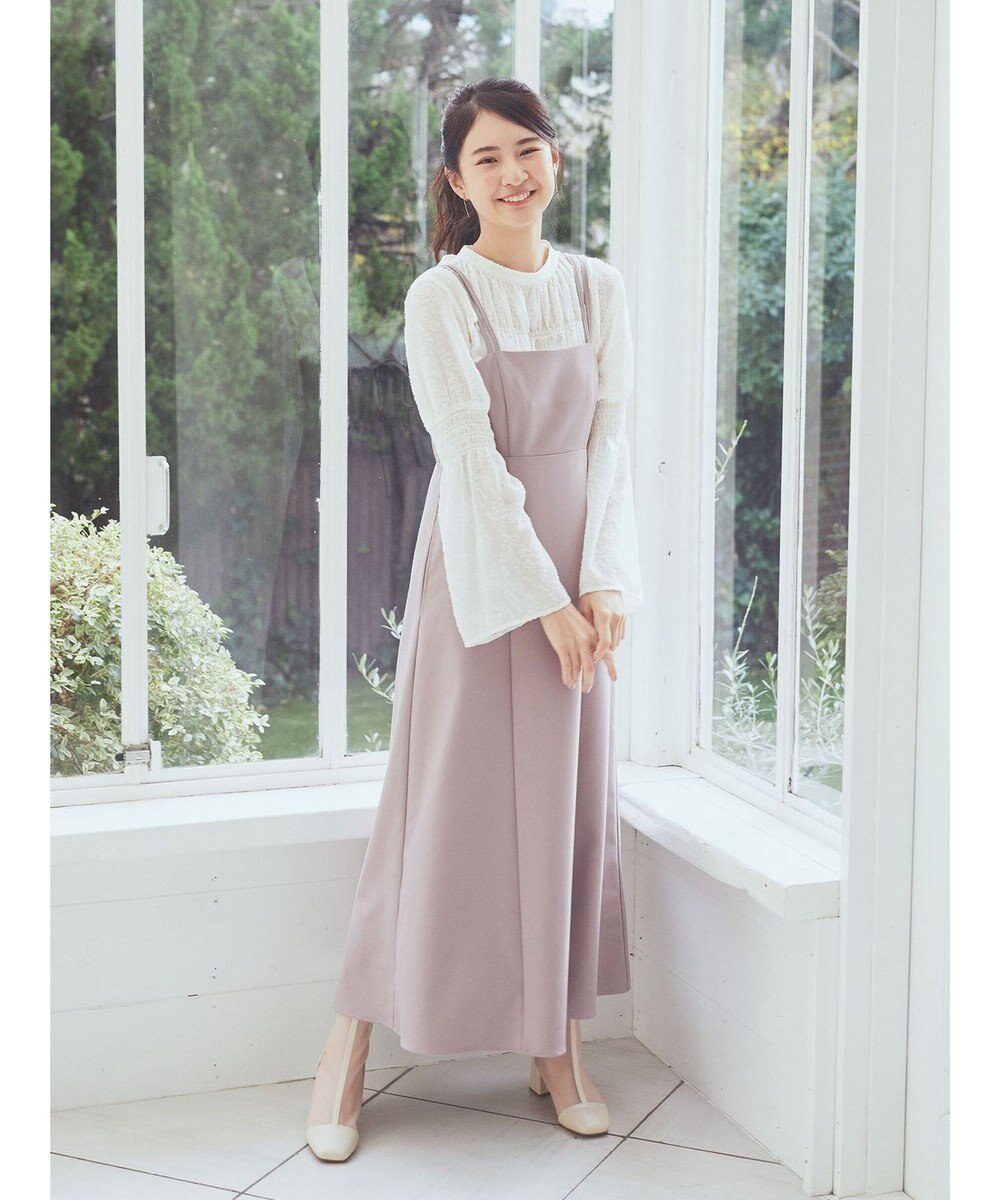 earth music&ecology ジャガードシャーリングプルオーバー 