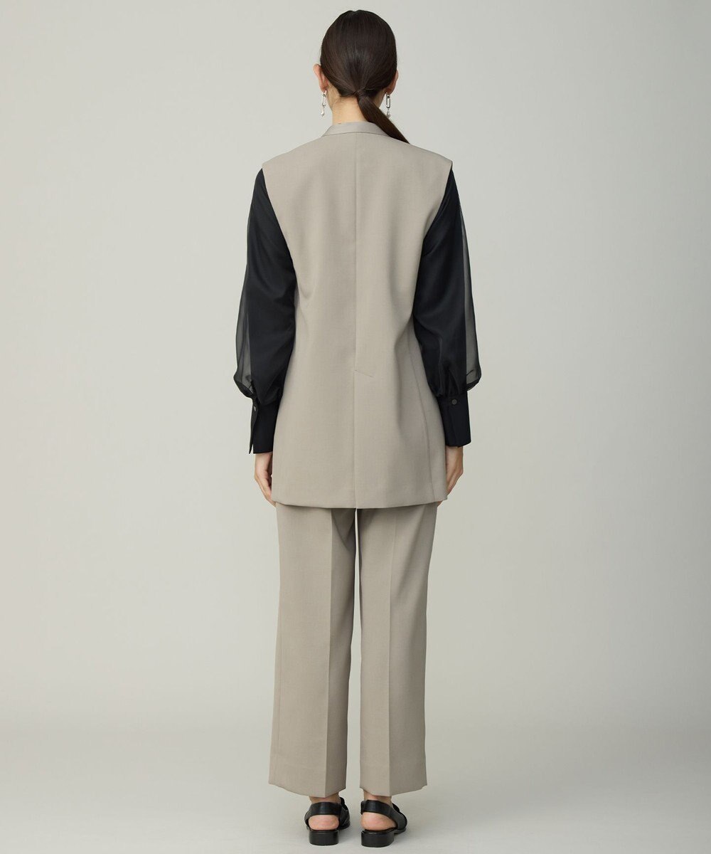 ICB L 【先行予約】 ハイツイストダブルクロス ノーカラージレ 