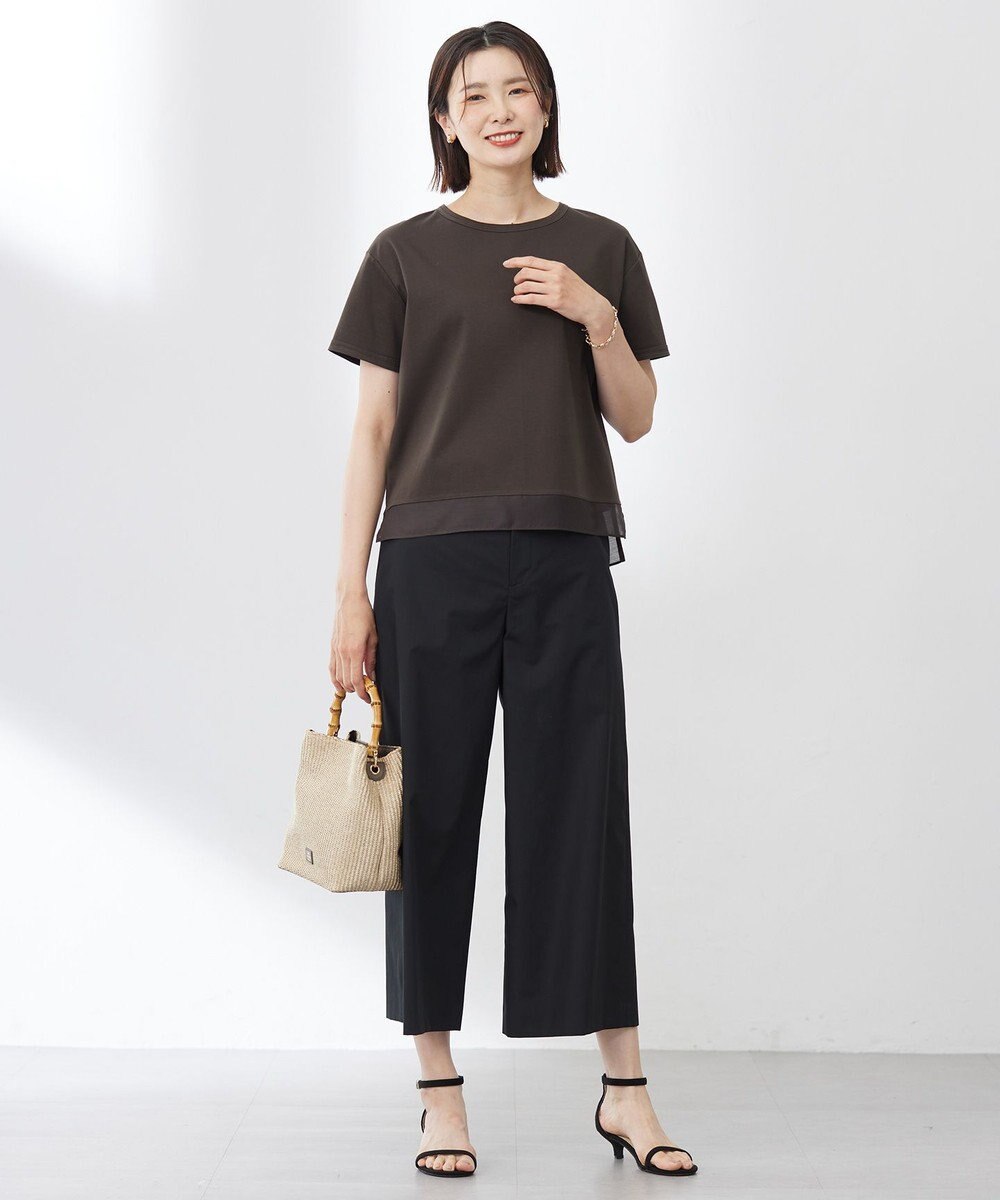 J.PRESS LADIES 【2way】 バンブー カゴ バッグ 