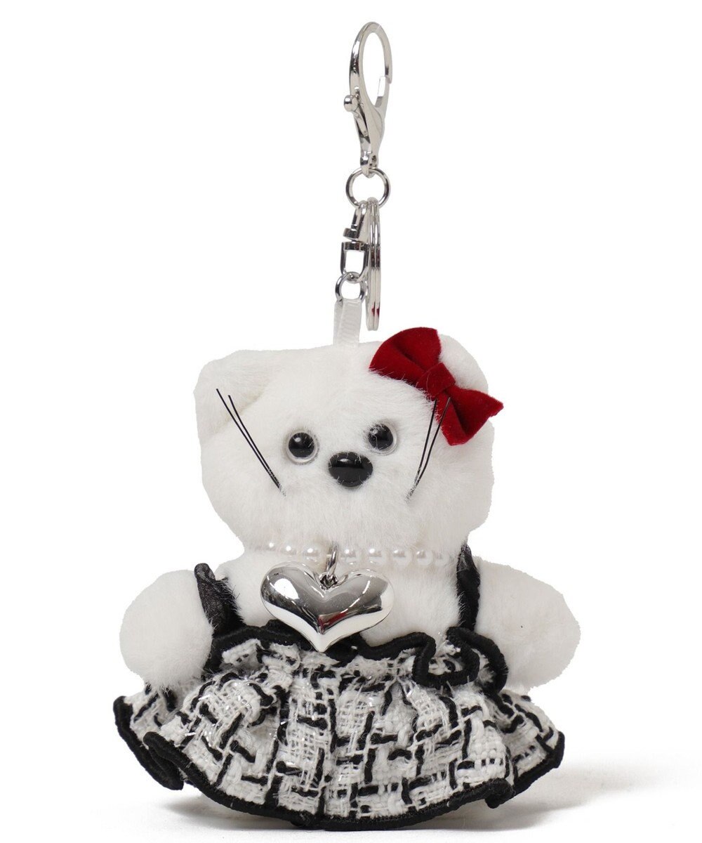 WEGO ゴージャスキャットぬいぐるみキーホルダー 