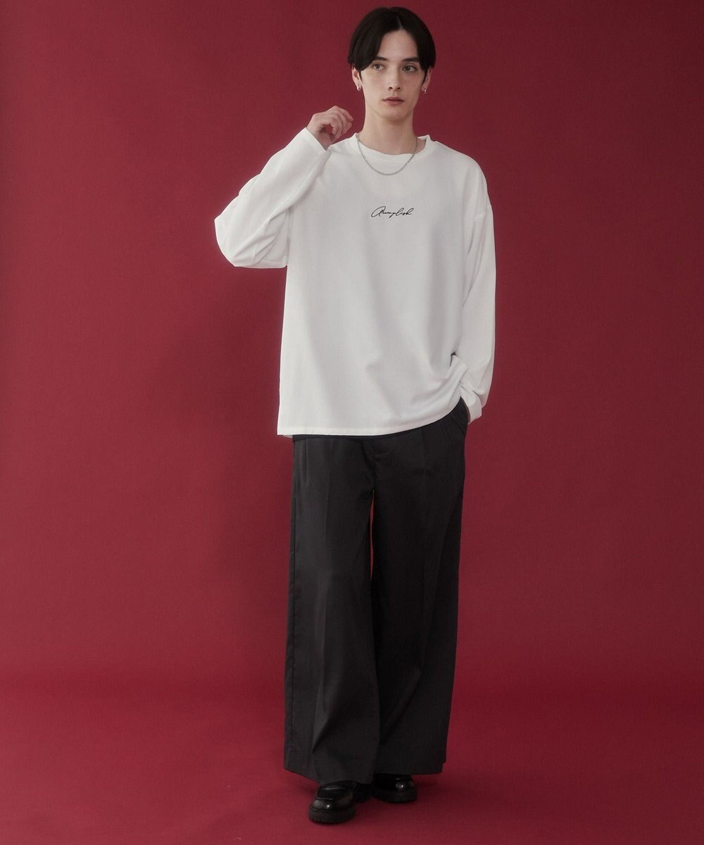 WEGO 【セットアイテム/軽量/シワにならない】ドライポリアンサンブルプルオーバーシャツ（LS） 