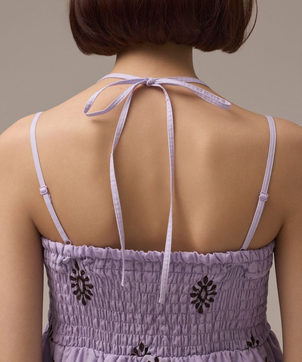 GRACE CONTINENTAL カットワークマキシドレス 