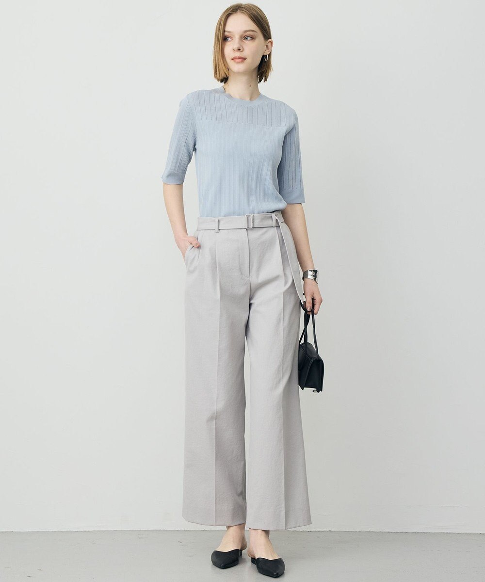 ICB L LooseWeave ワイドパンツ 
