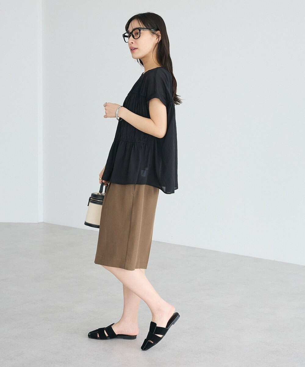 CRAFT STANDARD BOUTIQUE ヴィンテージボイルギャザーブラウス 