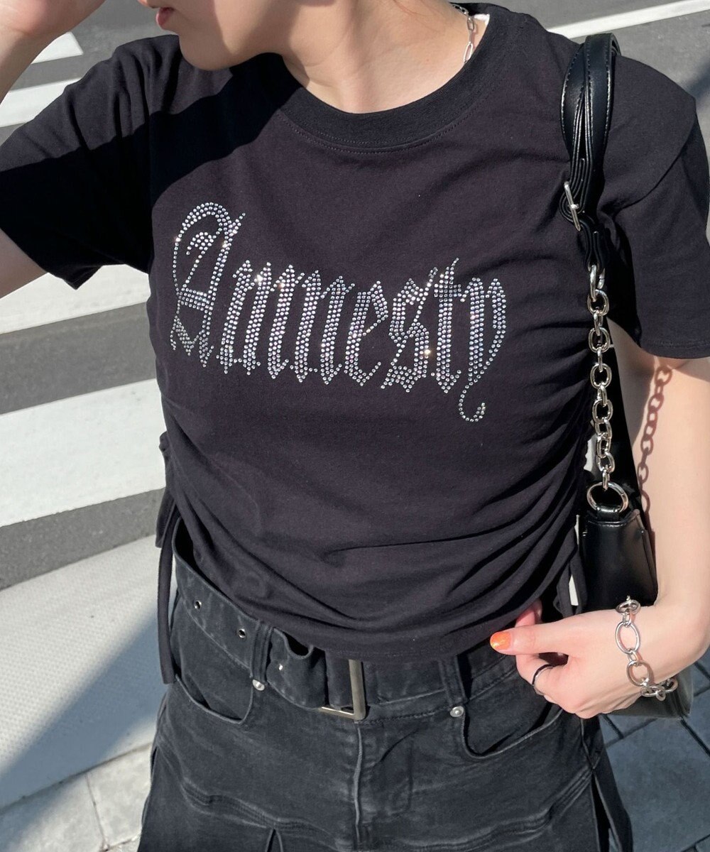 WEGO サイドドロストラインストーンT 