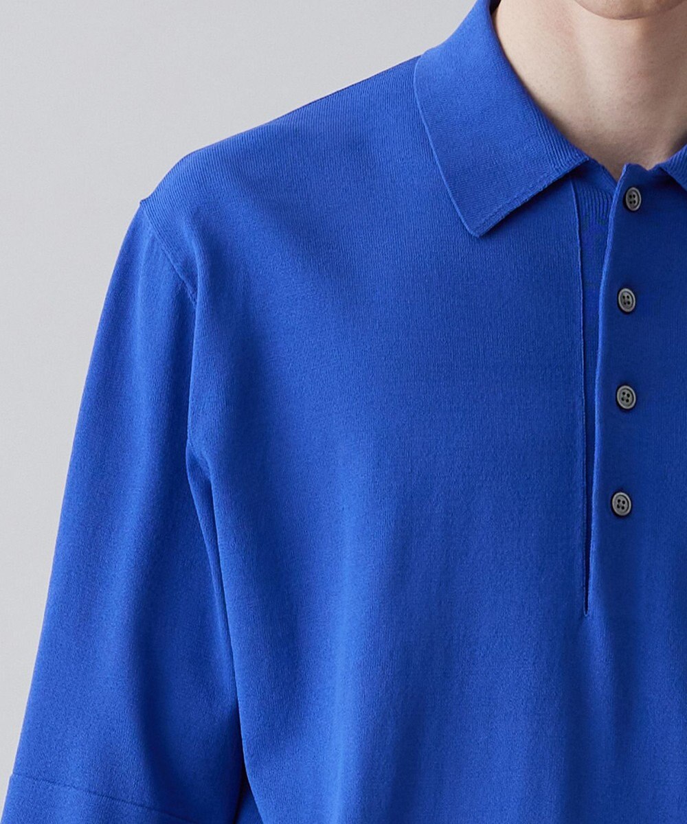 UNFILO MENS 【抗菌防臭】イージーケア ライトニットポロ [23年春夏商品] 