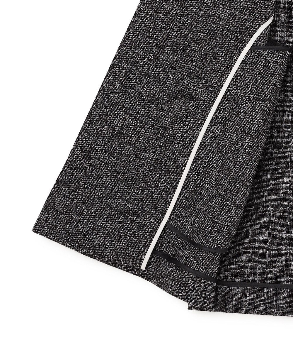 ICB L ミックスブッチャー バックスリットジレ 