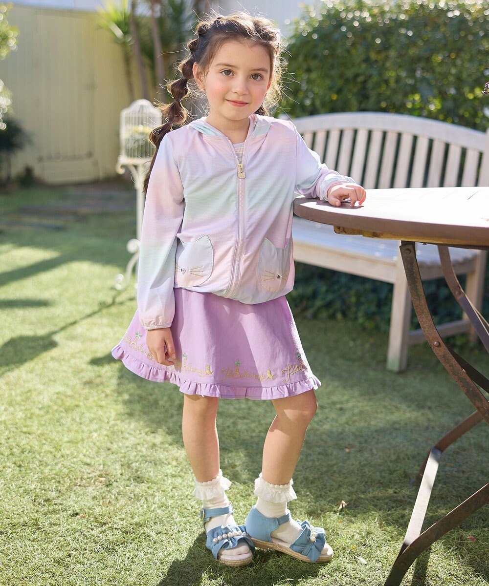 ANY KIDS サラサラ UVカット パーカー 