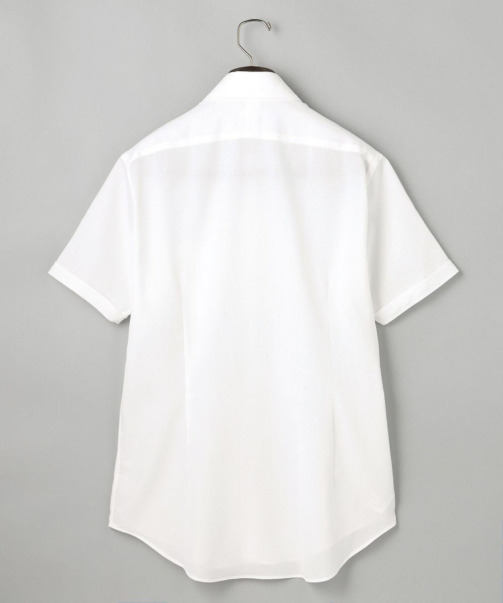 GOTAIRIKU 春夏向け/カラミ織【形態安定】SUMMERPREMIUMPLEATS_セミワイドカラー 半袖ドレスシャツ(26年限定モデル) 