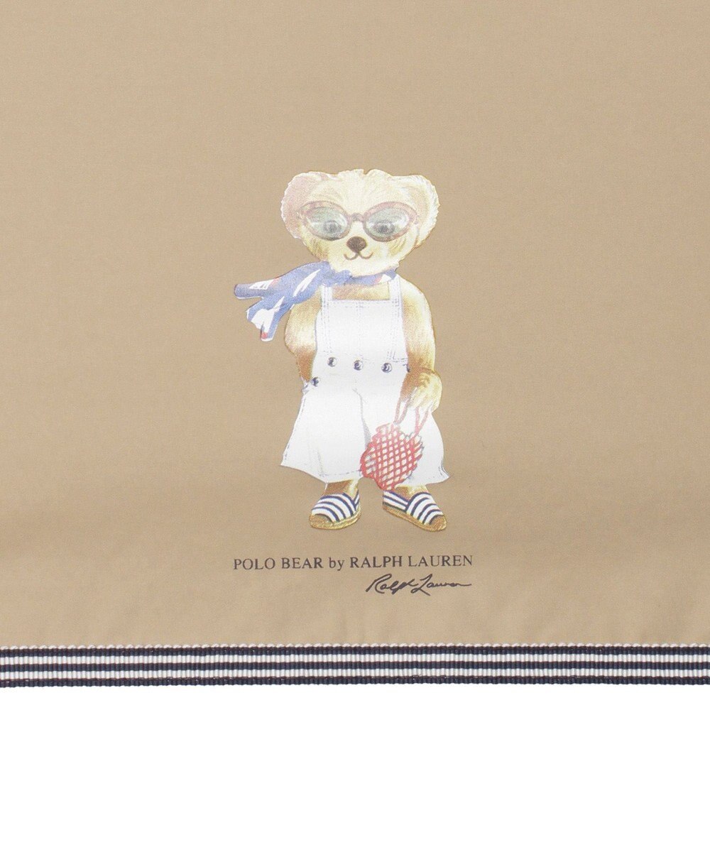 MOONBAT 【遮光率100％/遮熱/UV/軽量】POLO RALPH LAUREN（ポロ ラルフローレン）晴雨兼用日傘  ポロベア 折りたたみ傘 