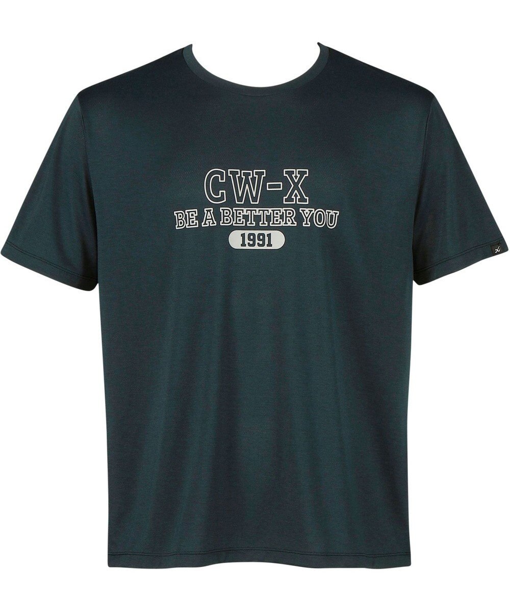 CW-X 【UNISEX】 CW-X トップス 3分袖 カジュアルＴシャツ 少しゆったりとした着用感 吸汗速乾 半袖 ユニセックス DLR105 /ワコール 