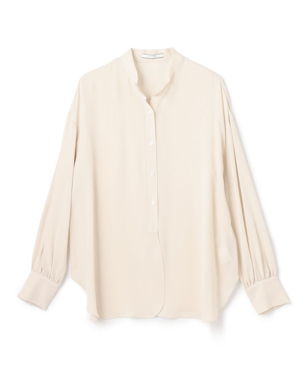 BEIGE， BRISSAC / スタンドカラーブラウス 