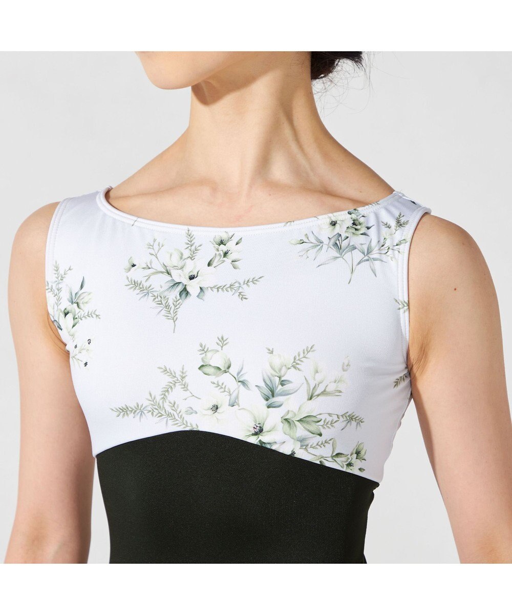 Chacott ノースリーブレオタード 