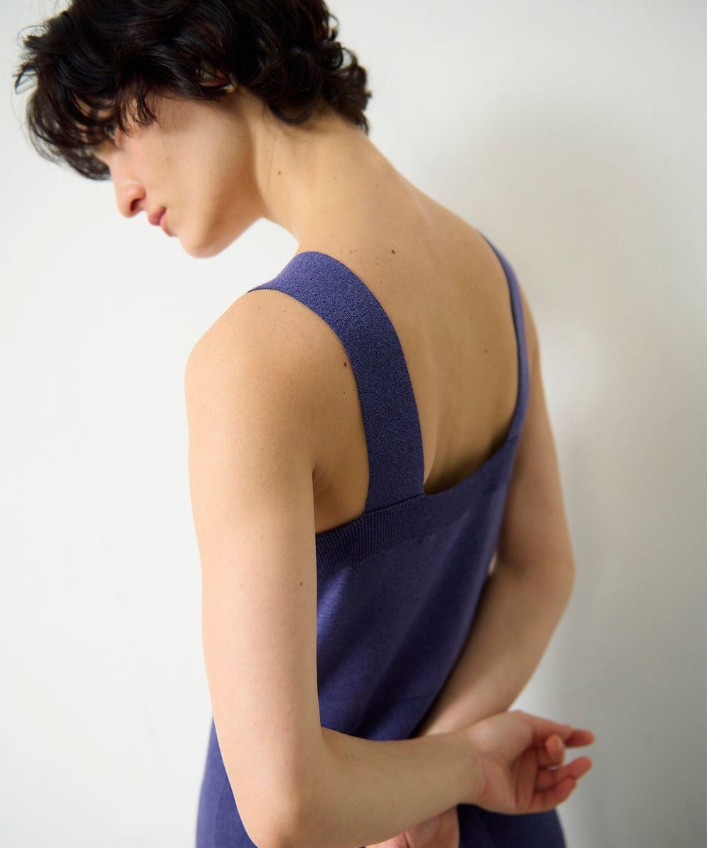 GRACE CONTINENTAL ニットキャミワンピース 