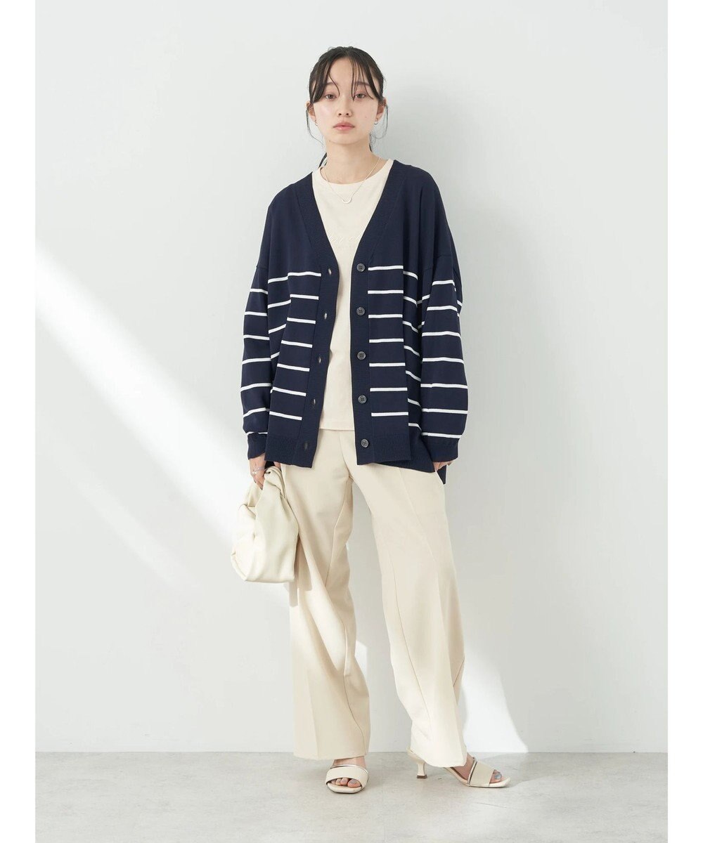 earth music&ecology Ｖネックビッグシルエットカーディガン 