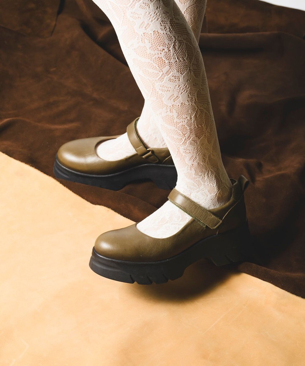 BONTRE 【BONTRE/ボントレ】厚底メリージェーン/40001-UA 