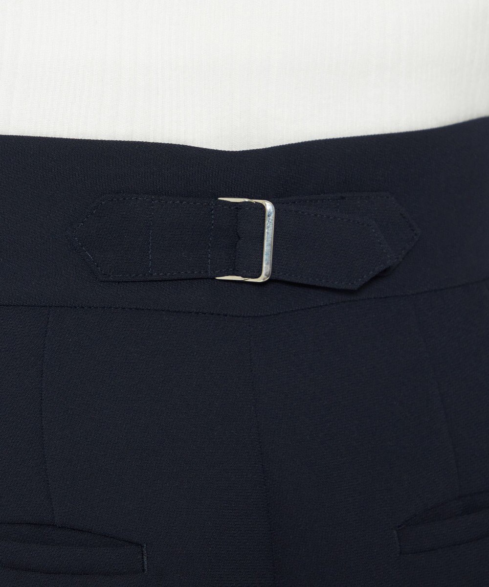 uncrave 【防シワ・洗濯機洗い可】ウォッシャブル ダブルクロス ワイドパンツ 